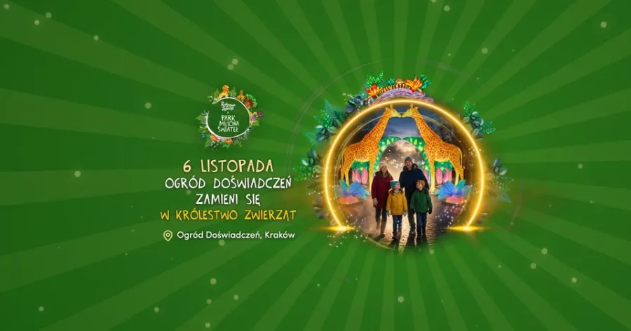 6 listopada Ogród Doświadczeń zamieni się w Królestwo Zwierząt, Kraków.