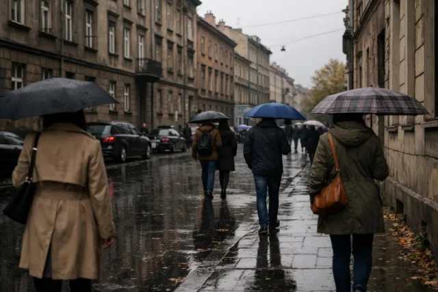 Gęsta mgła w Małopolsce: ostrzeżenie IMGW dla Krakowa i powiatów